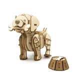 Jigzle Lifestyle Animal 3D Wooden Figurine - Golden Retriever - KLOSH