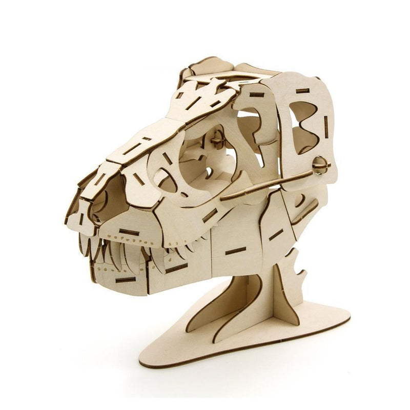 Jigzle Lifestyle Animal 3D Wooden Figurine - T-Rex Accessory Case (NEW) - KLOSH