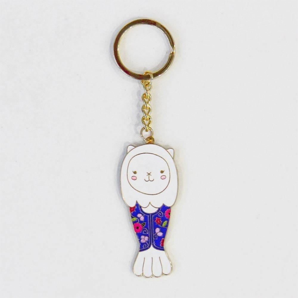 Keychain - Merlion Outfit SG Girl Kebaya - KLOSH