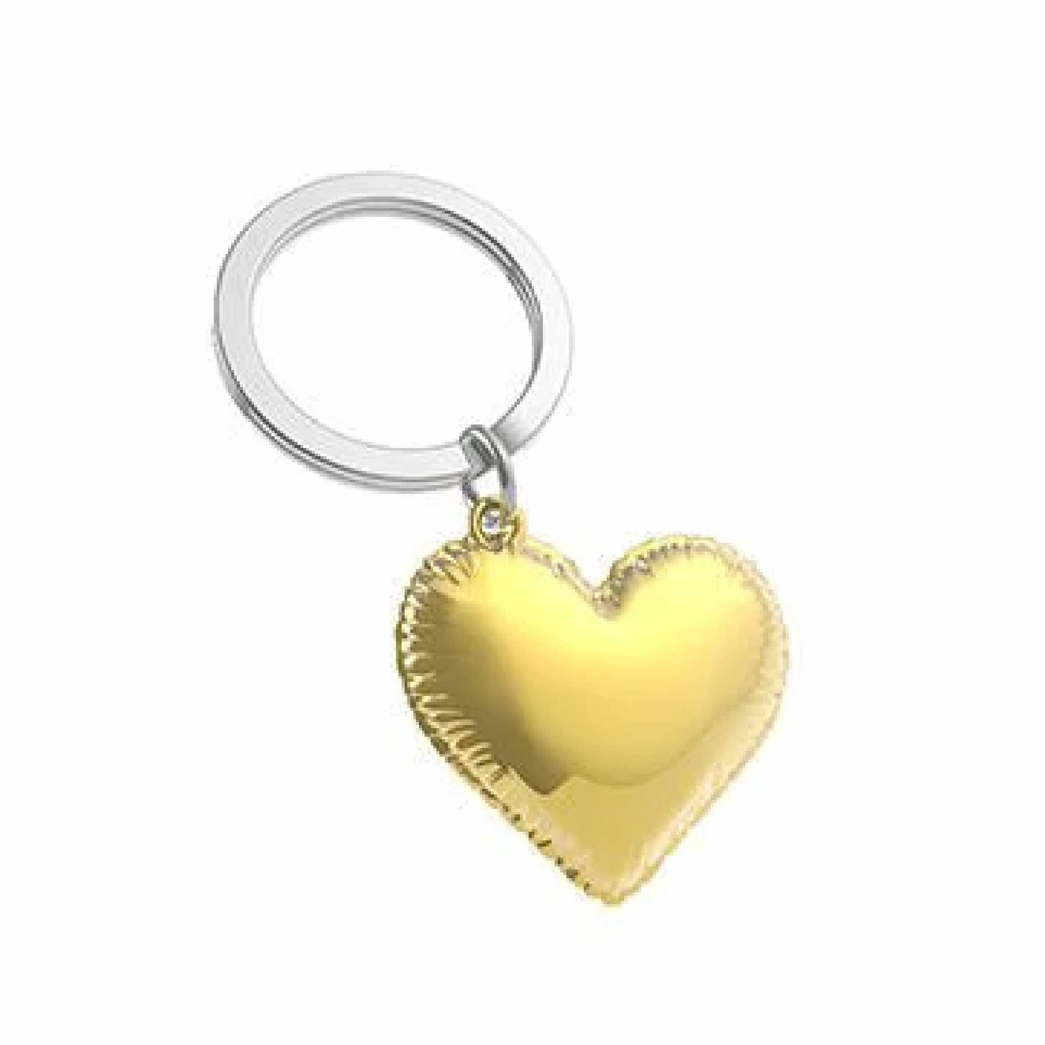 Keyring - Party Balloon Heart Shape - KLOSH