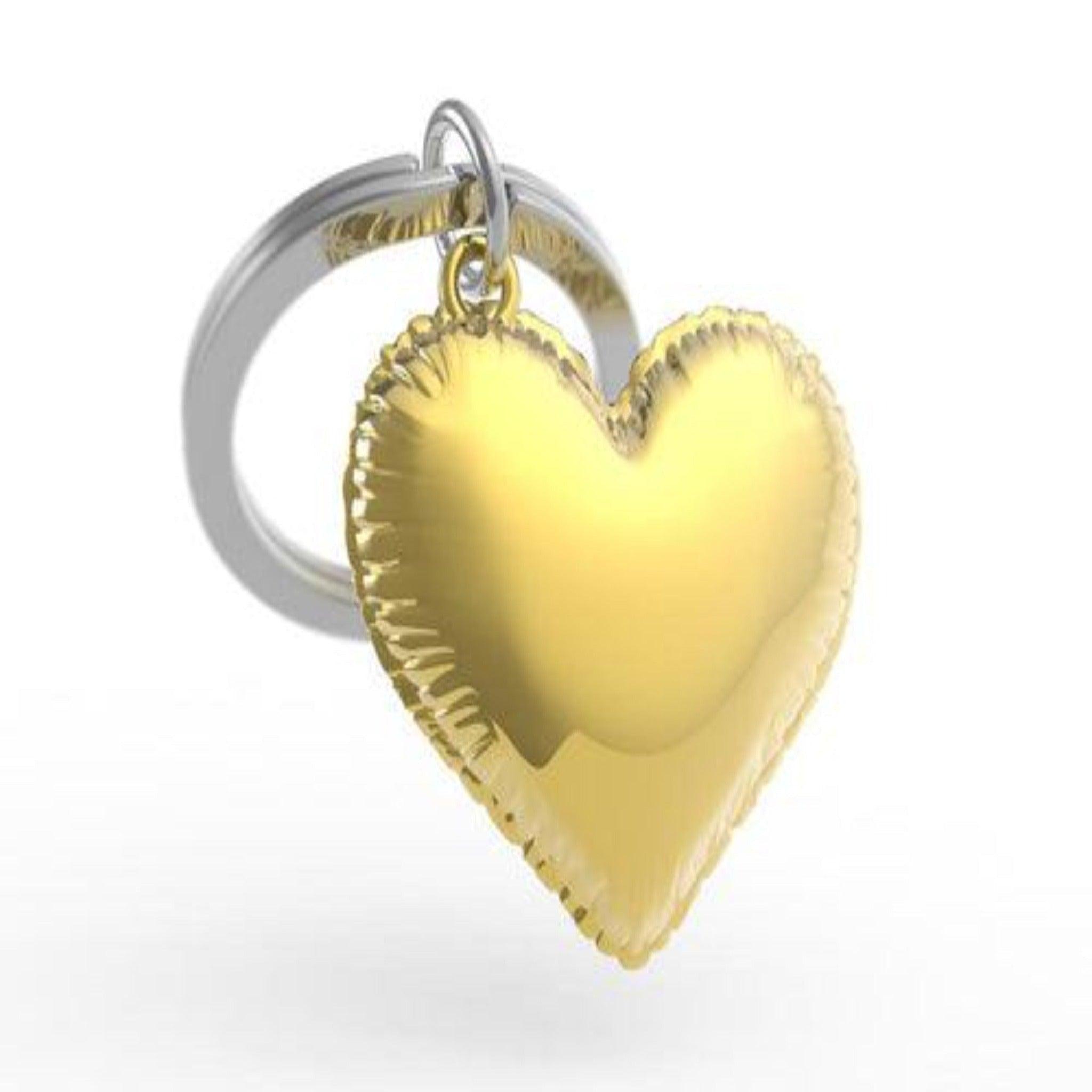 Keyring - Party Balloon Heart Shape - KLOSH
