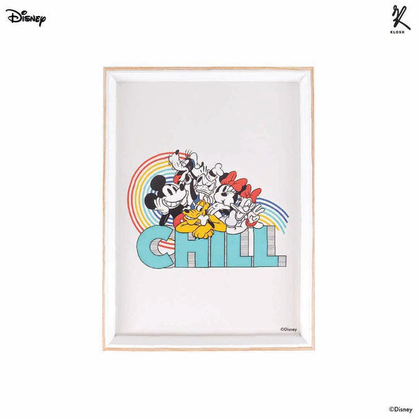 Mickey and Friends - Chill Rectangle Canvas Frame - KLOSH