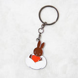 Miffy - Cloud Melanie Badge Keychain - KLOSH