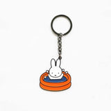 Miffy - Enamel Keychain - Swim - KLOSH