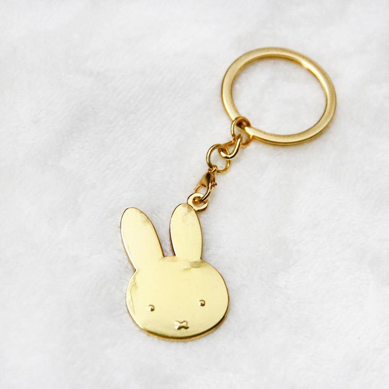 Miffy - Gold Badge Keychain - KLOSH