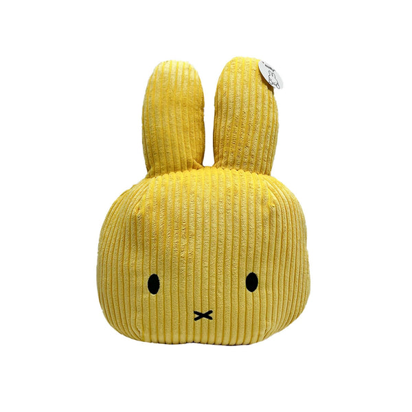 Miffy - Head Cushion Corduroy Yellow - KLOSH
