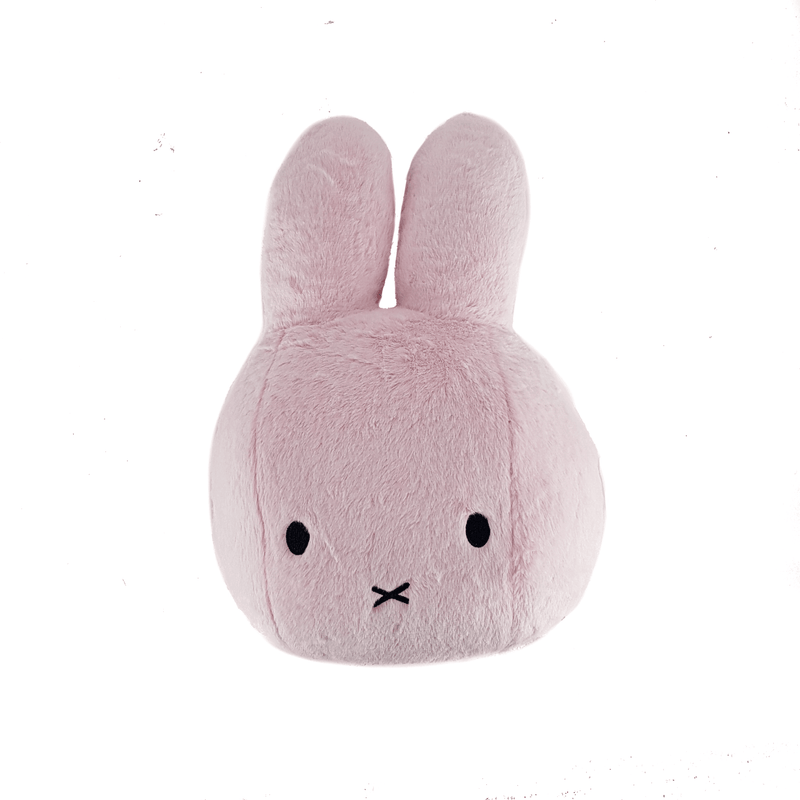 Miffy - Head Cushion Fluff Baby Pink - KLOSH