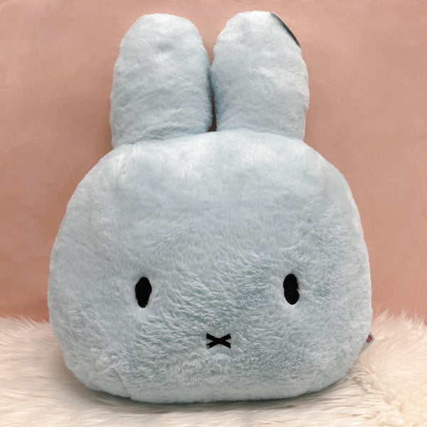 Miffy - Head Cushion Fluffy Pastel Blue - KLOSH