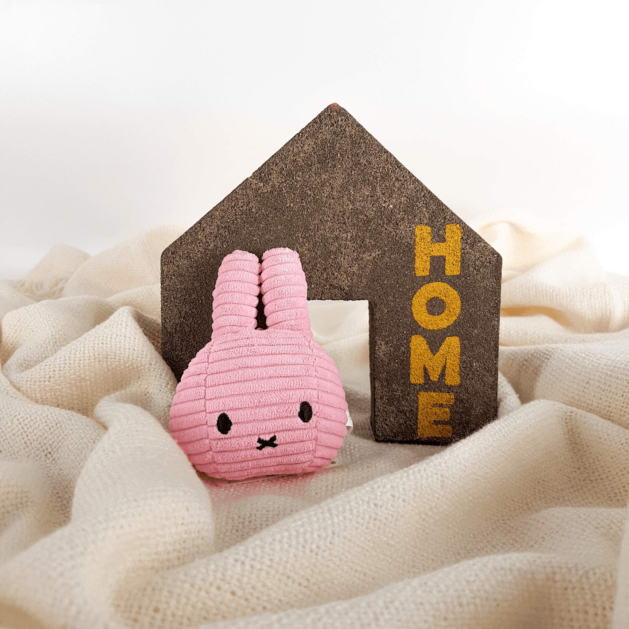 Miffy - Head Keychain Corduory Blush - KLOSH