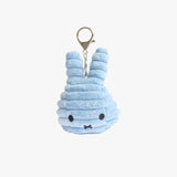 Miffy - Head Keychain Corduroy Sky Blue - KLOSH