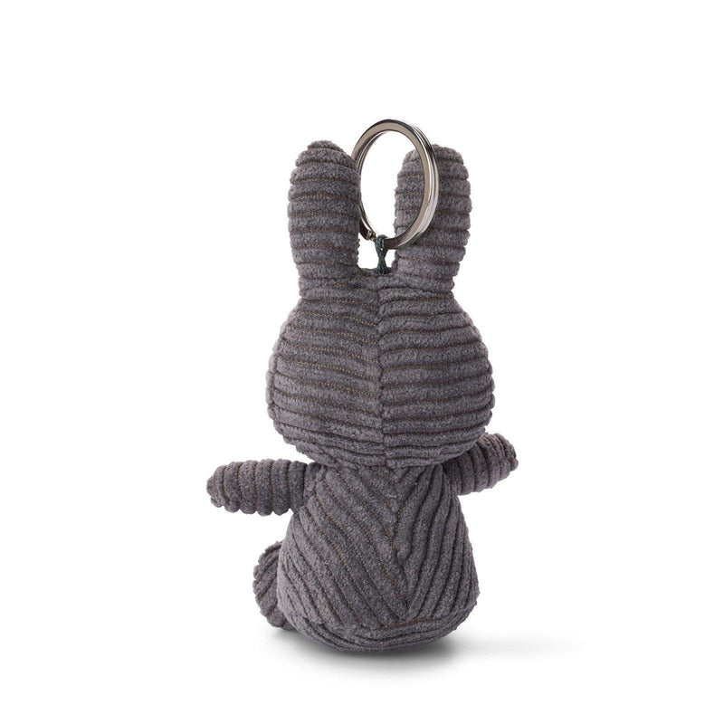 Miffy - Keychain Corduroy Grey 10cm - KLOSH
