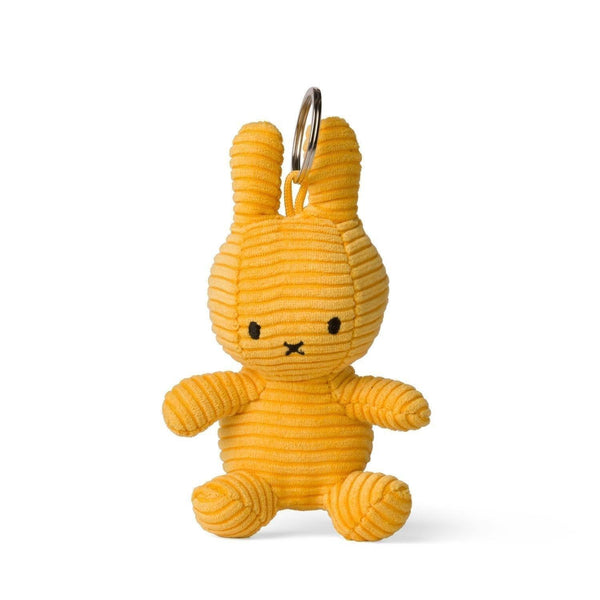 Miffy - Keychain Corduroy Yellow 10cm - KLOSH