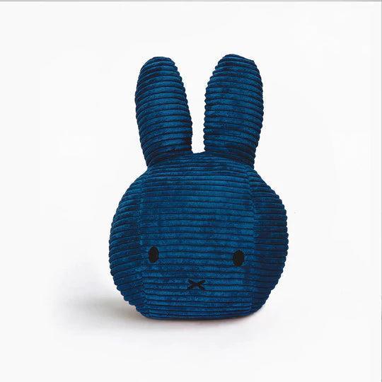 Miffy - Midnight Blue Corduroy Head Cushion - KLOSH