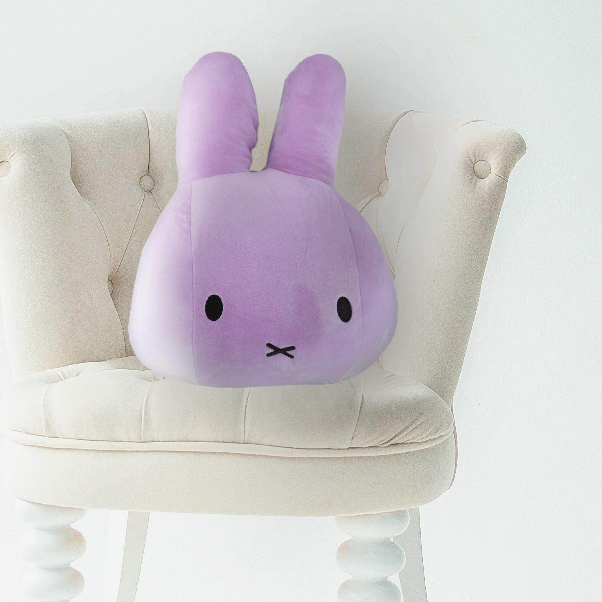 Miffy - Mochi Head Cushion Purple - KLOSH