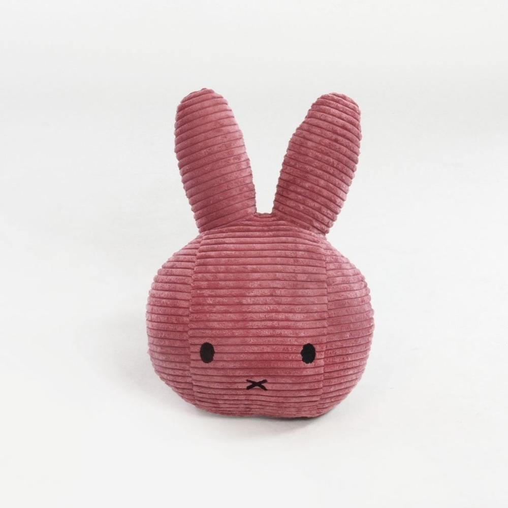 Miffy - Rose Corduroy Head Cushion - KLOSH