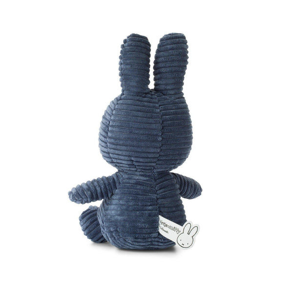 Miffy - Sitting Corduroy Blue Plush 23cm - KLOSH