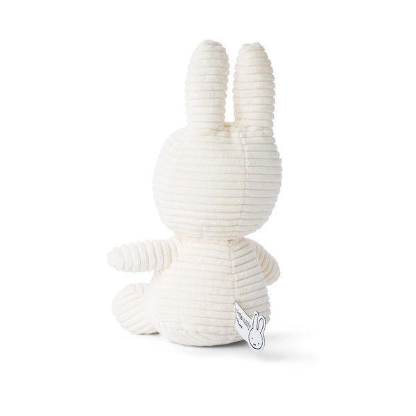 Miffy - Sitting Corduroy Off-white Plush 23cm - KLOSH