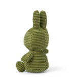 Miffy - Sitting Corduroy Olive Green Plush 23cm - KLOSH