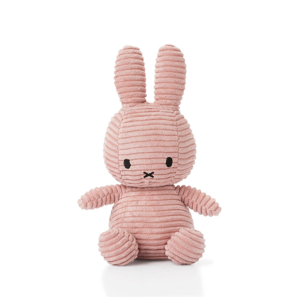 Miffy - Sitting Corduroy Pink Plush 23cm - KLOSH