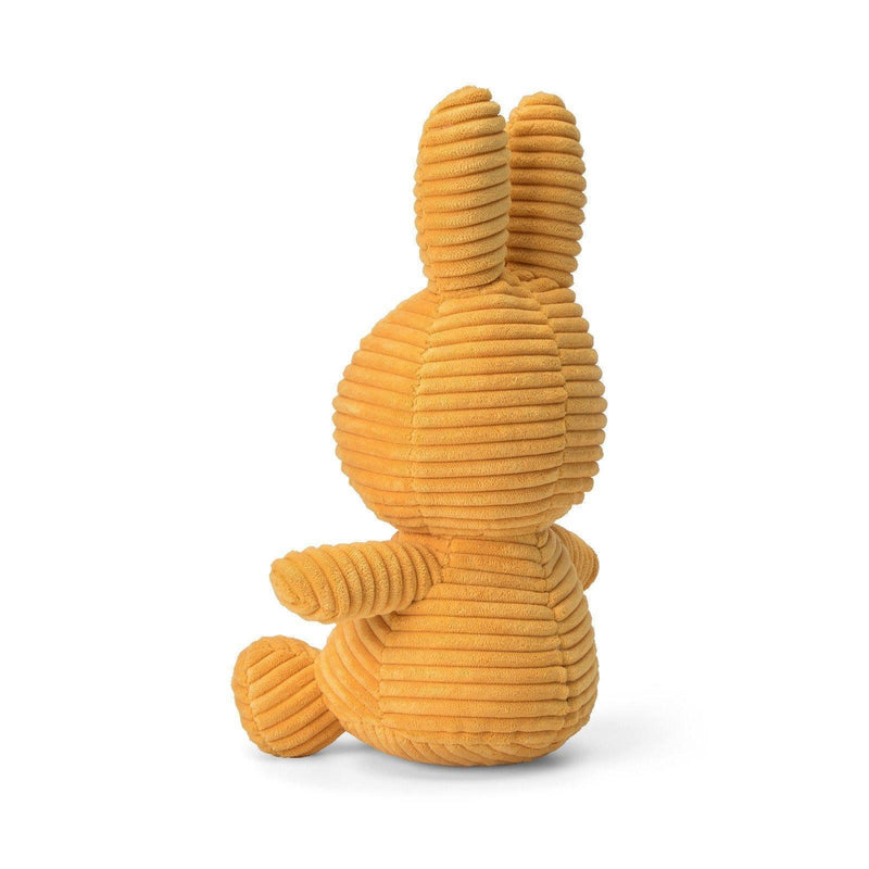 Miffy - Sitting Corduroy Yellow Plush 23cm - KLOSH