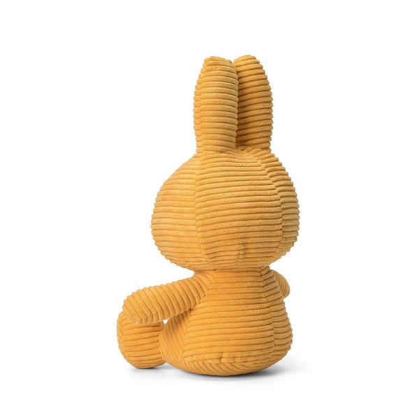 Miffy - Sitting Corduroy Yellow Plush 33cm - KLOSH