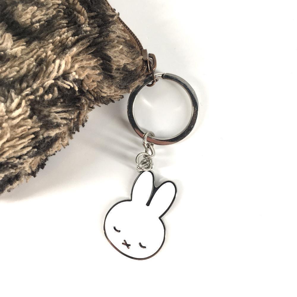 Miffy - Sleepy Enamel Key Chain - KLOSH