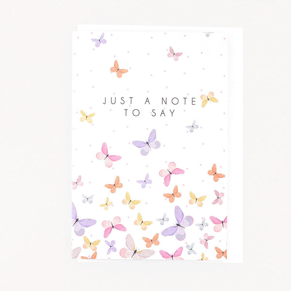 Mini Card Packs - Just a Note Butterflies - KLOSH