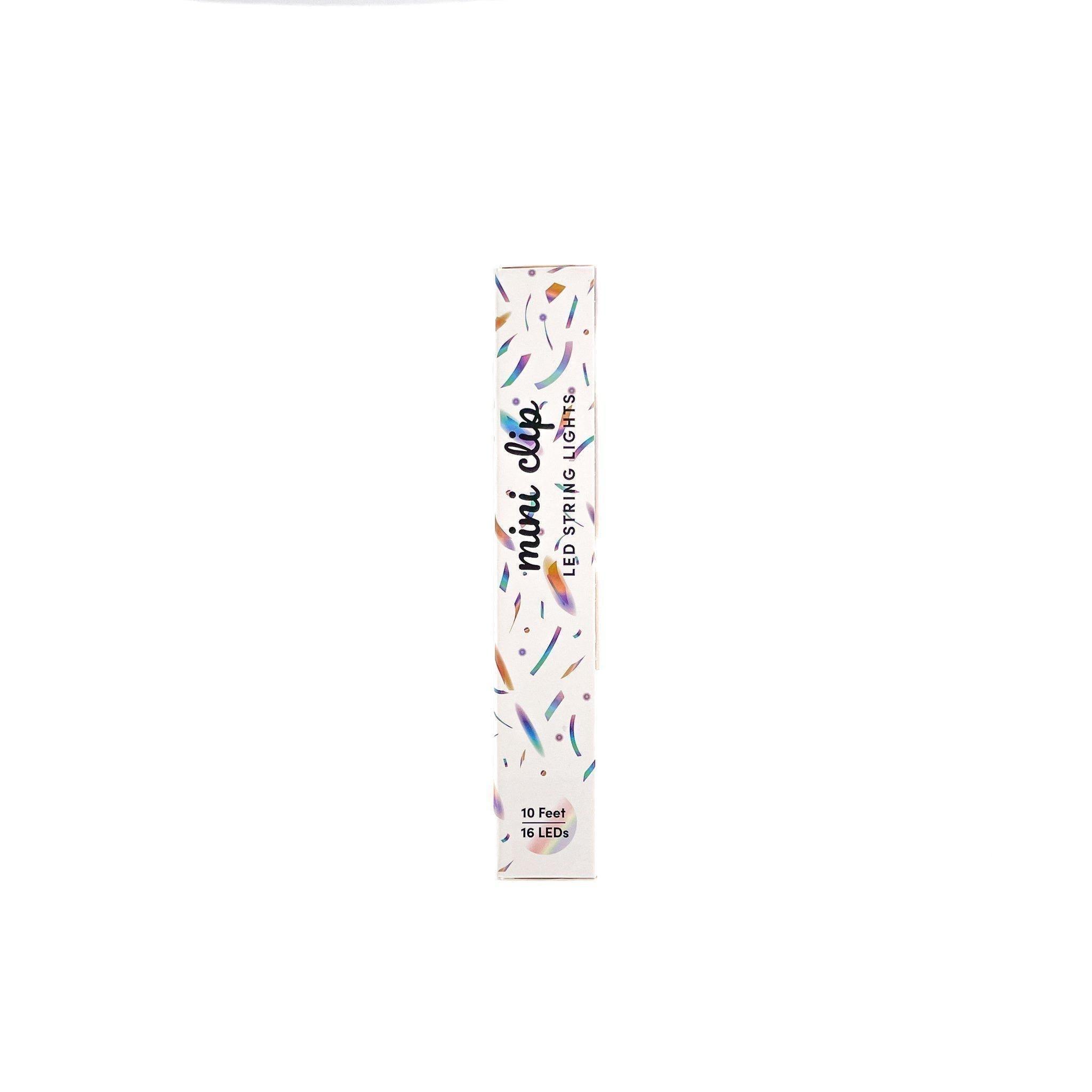 Mini Clip - LED String Lights Confetti Glitter - KLOSH