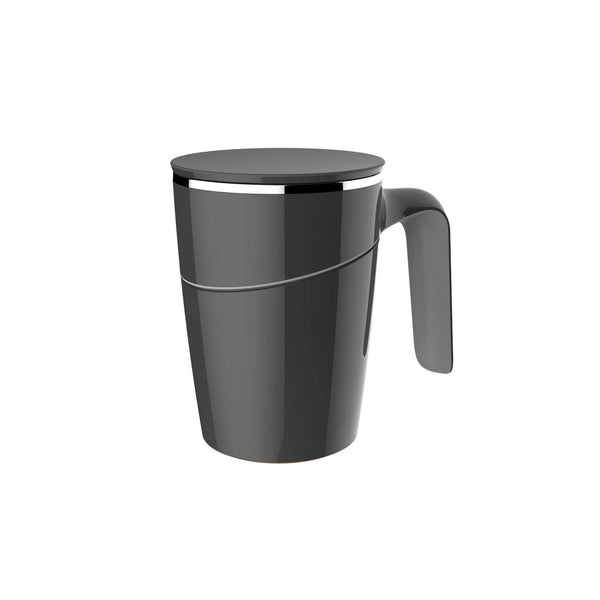 Mug - Artiart Suction Grace Mug Black - KLOSH