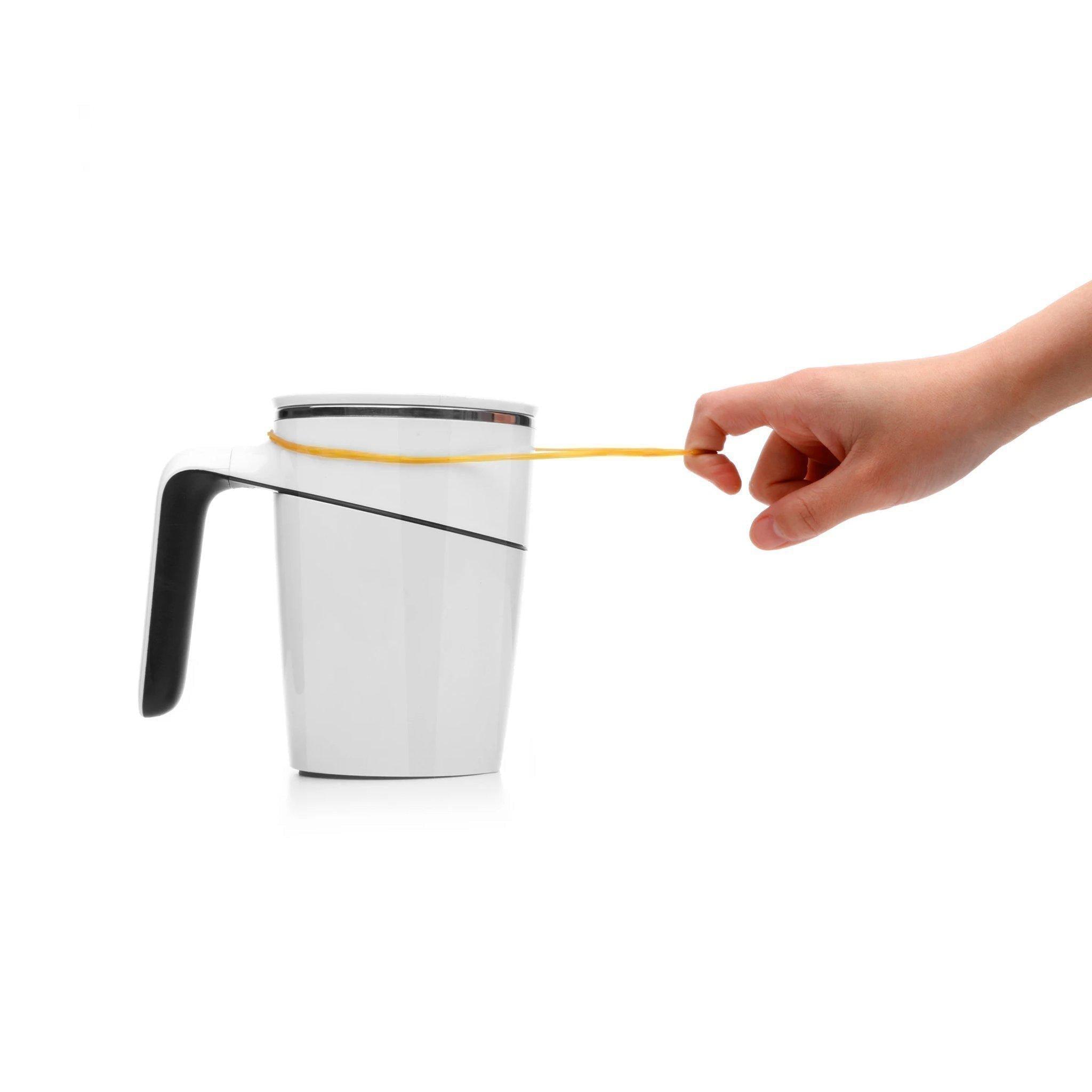 Mug - Artiart Suction Grace Mug White - KLOSH