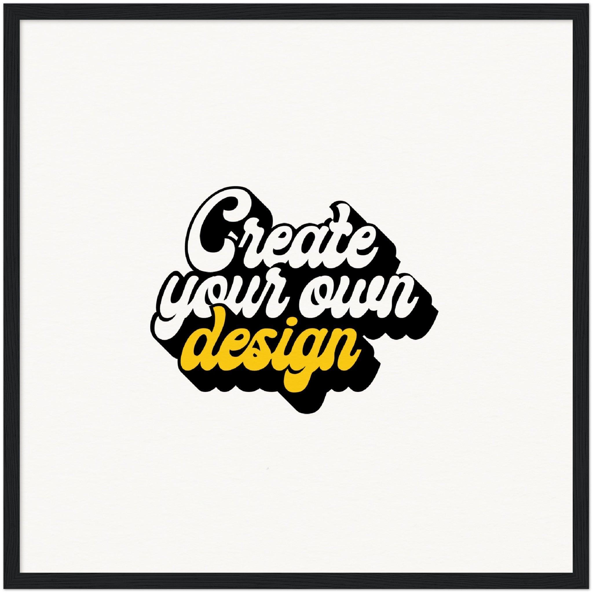 Museum-Quality Matte Paper Wooden Framed Poster - KLOSH