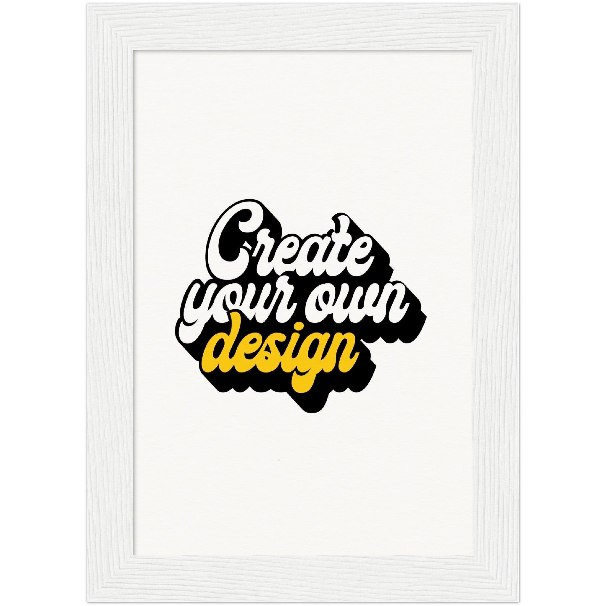 Museum-Quality Matte Paper Wooden Framed Poster - KLOSH