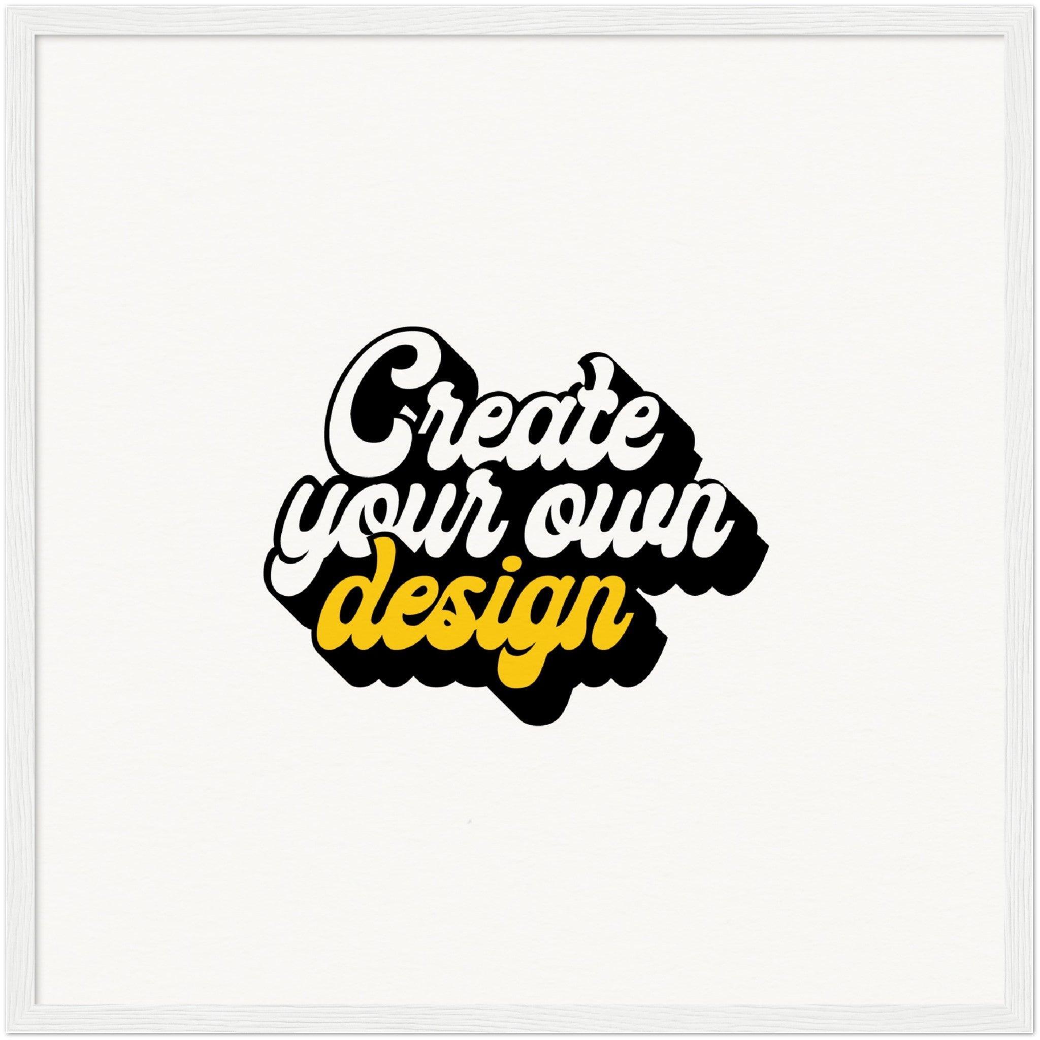 Museum-Quality Matte Paper Wooden Framed Poster - KLOSH