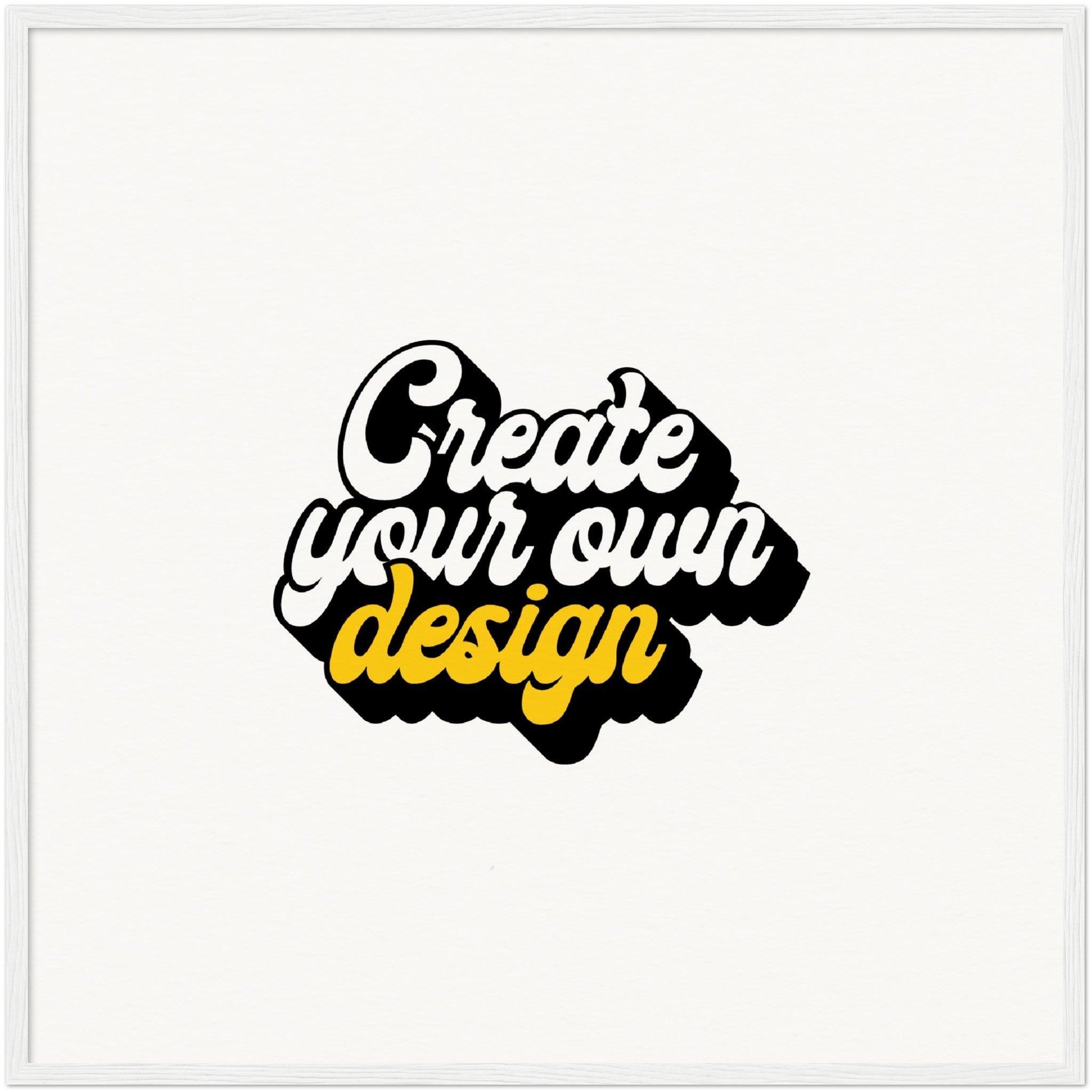 Museum-Quality Matte Paper Wooden Framed Poster - KLOSH