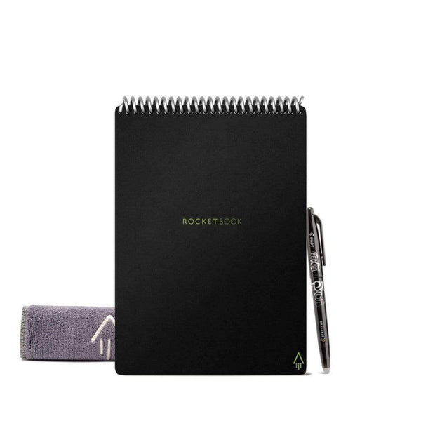 Notebook - Rocketbook Flip Executive A5 in Infinity Black - KLOSH