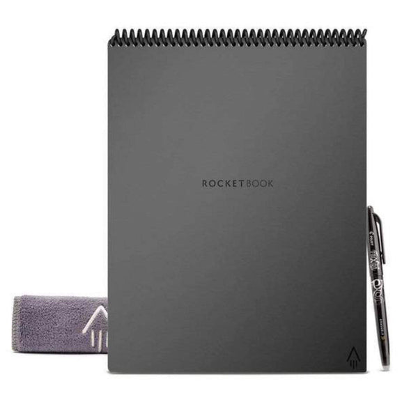 Notebook - Rocketbook Flip Letter A4 in Deep Space Grey - KLOSH