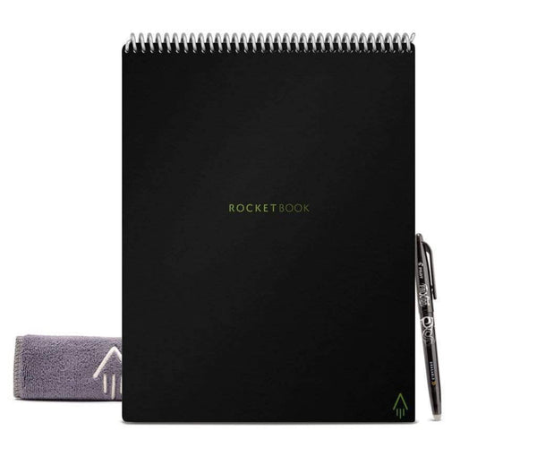 Notebook - Rocketbook Flip Letter A4 in Infinity Black - KLOSH