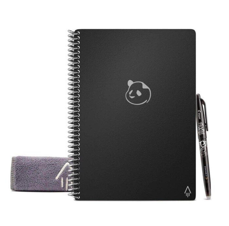 Notebook - Rocketbook Panda Planner Executive A5 in Infinity Black - KLOSH