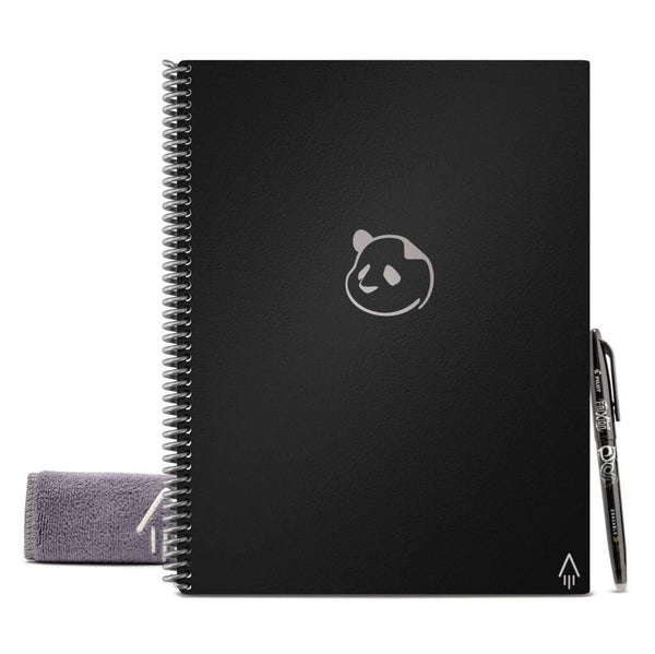Notebook - Rocketbook Panda Planner Letter A4 in Infinity Black - KLOSH