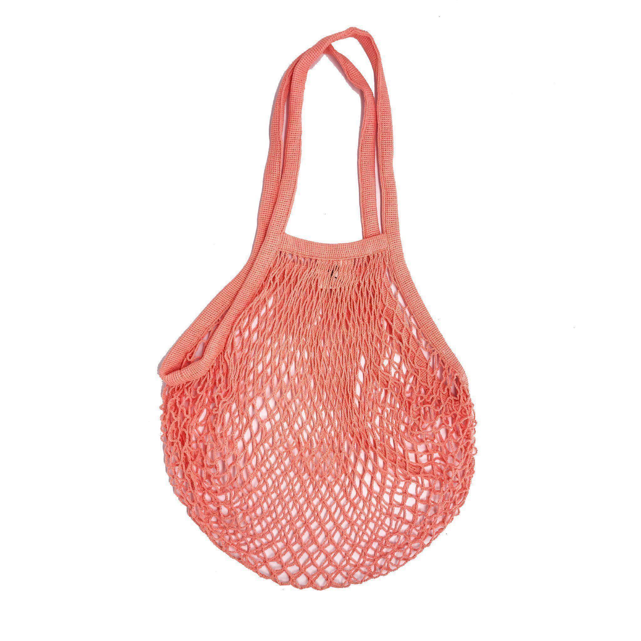 Organic Eco Cotton Mesh Shopping Bag - Multi Colours - KLOSH
