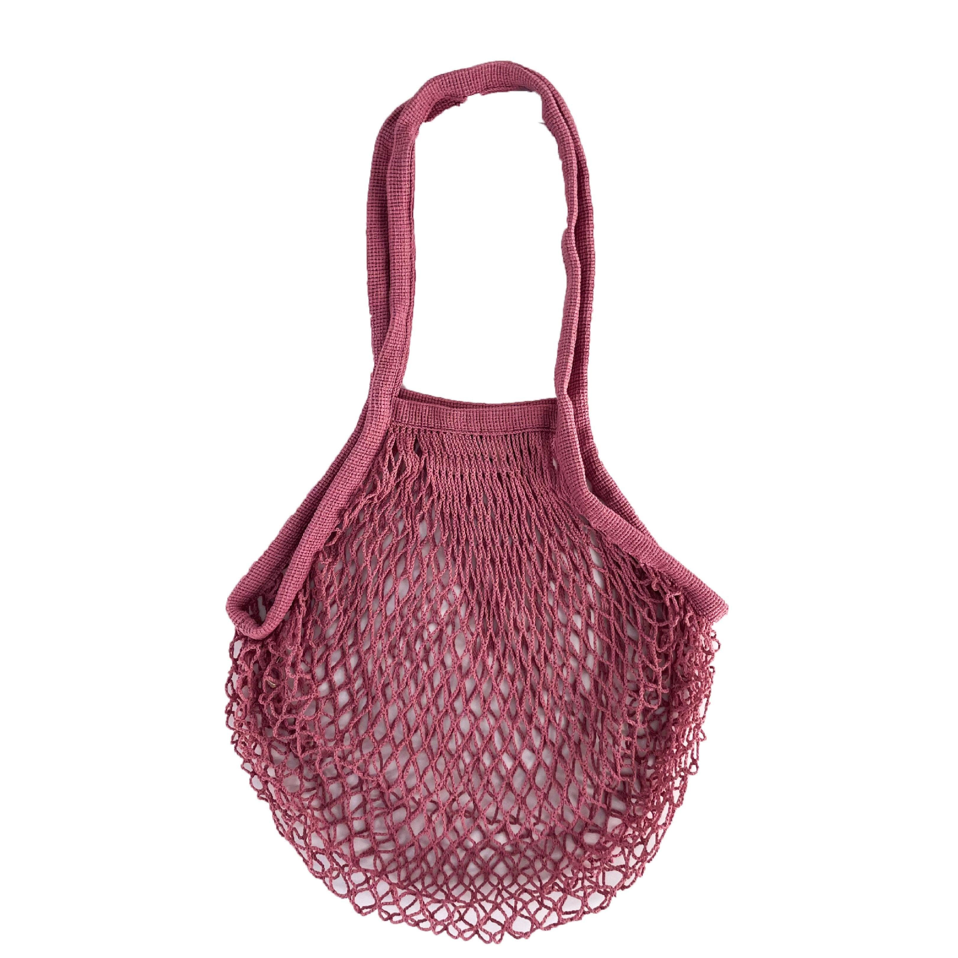 Organic Eco Cotton Mesh Shopping Bag - Multi Colours - KLOSH
