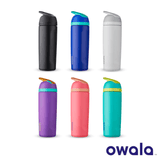Owala Flip™ Insulated Stainless-Steel Water Bottle with Locking Push-Button Lid, 19-Ounce (562ml) - KLOSH