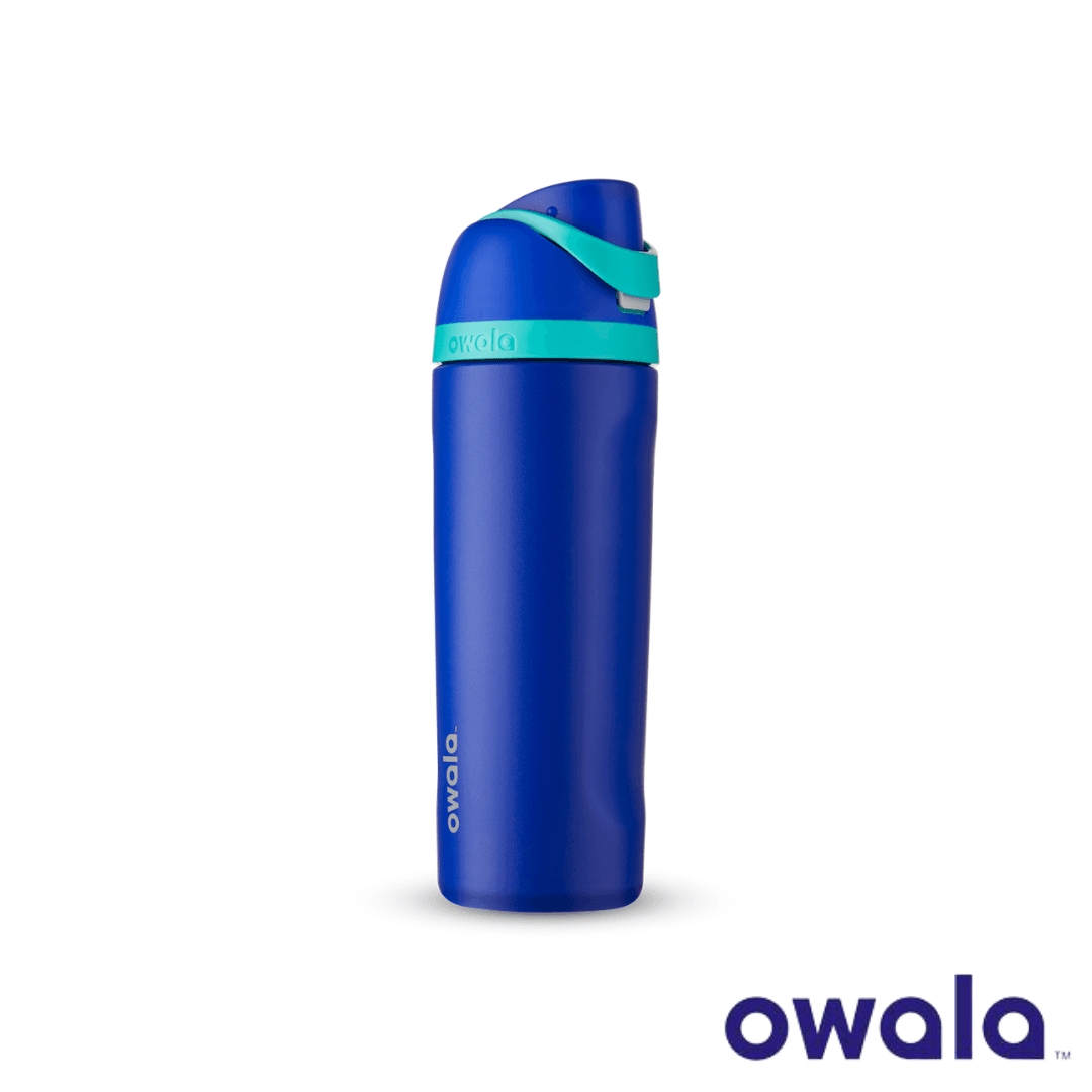 Owala FreeSip™ Insulated Stainless-Steel Water Bottle with Locking Push-Button Lid, 19-Ounce (562ml) - KLOSH
