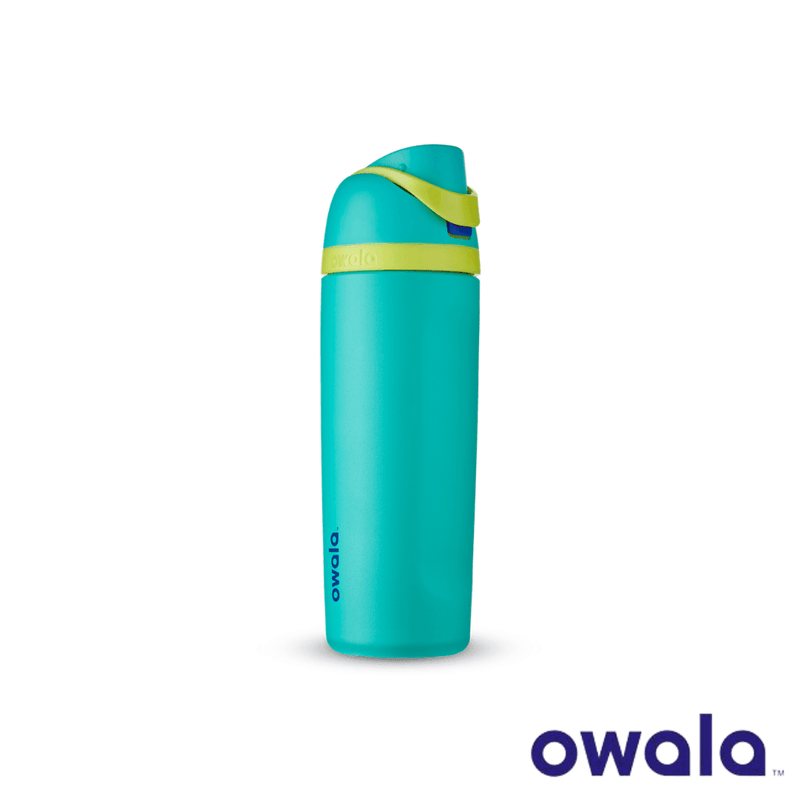 Owala FreeSip™ Insulated Stainless-Steel Water Bottle with Locking Push-Button Lid, 24-Ounce (710ml) - KLOSH