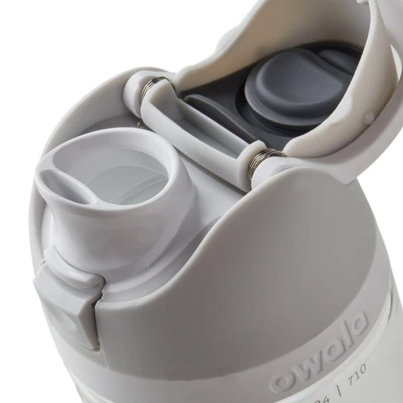 Owala FreeSip™ Tritan Water Bottle with Locking Push-Button Lid, 25-Ounce (740ml) - KLOSH