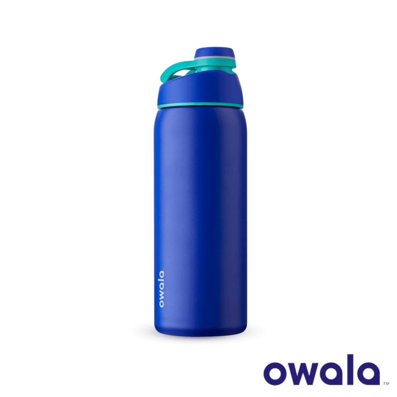 Owala FreeSip Water Bottle Stainless Steel, 19 Oz., Hint of Grape