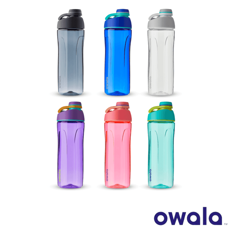 Owala Twist™ Tritan Water Bottle with Locking Push-Button Lid, 25-Ounce (740ml) Assorted Colours - KLOSH