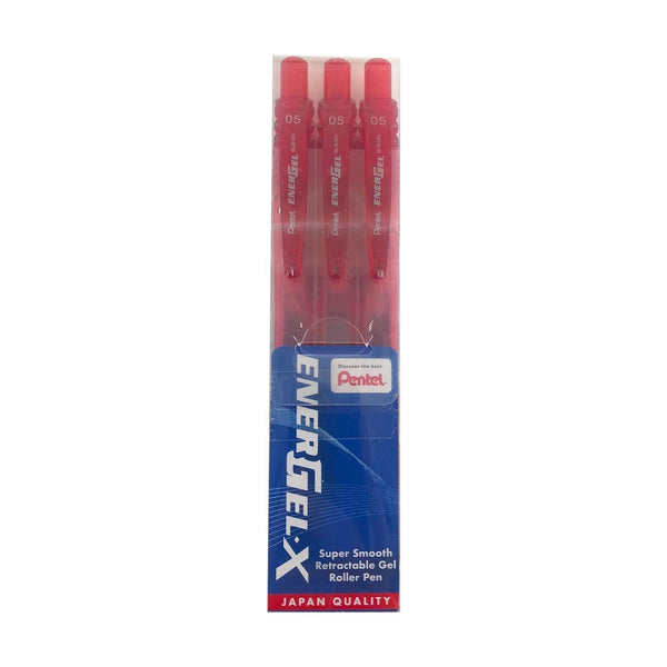 Pentel Energel X Ret Pen - Set of 3 - KLOSH