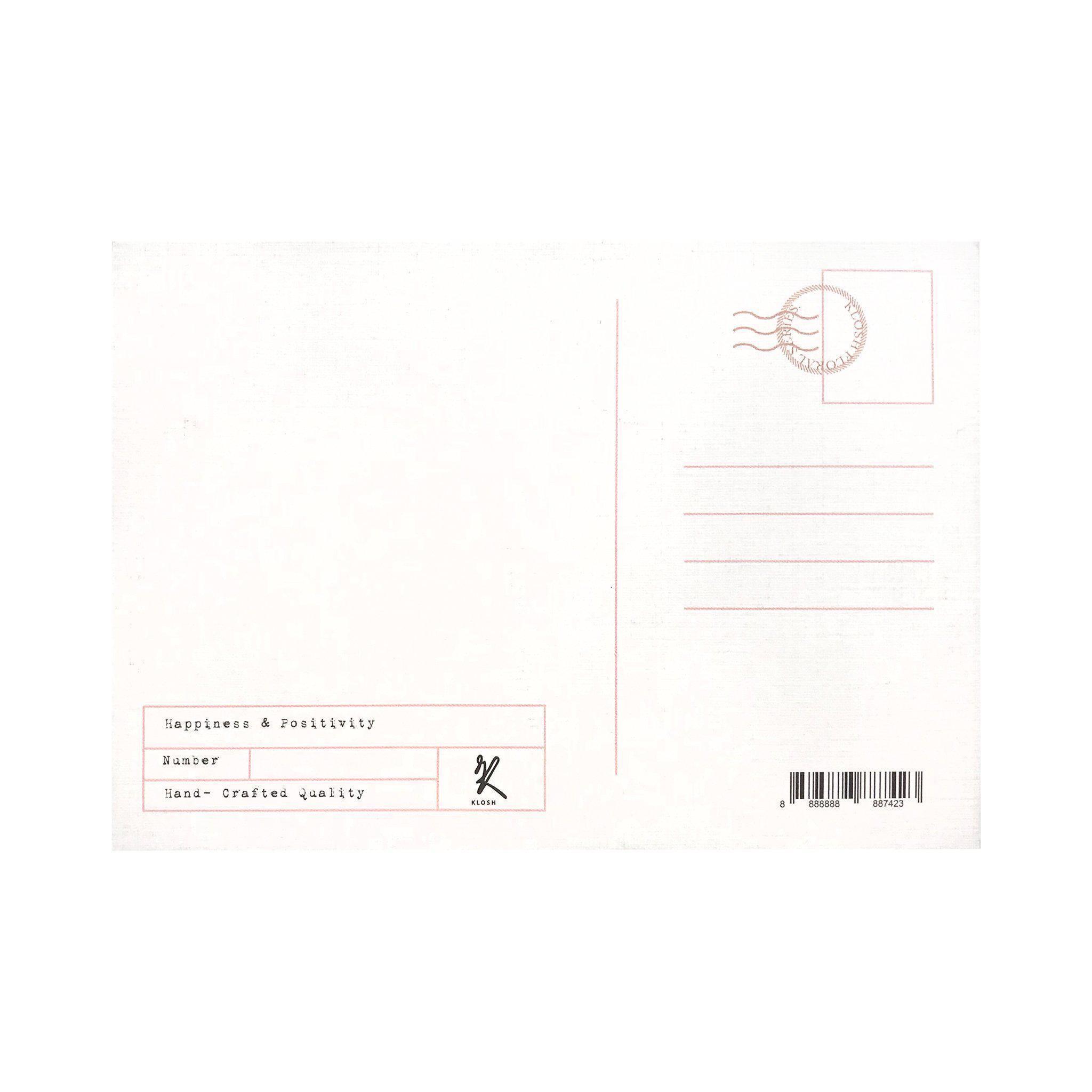 Postcard - Happiness Oprah Winfrey - KLOSH