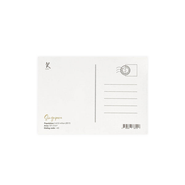 Postcard - Singapore Memories Lion City - KLOSH